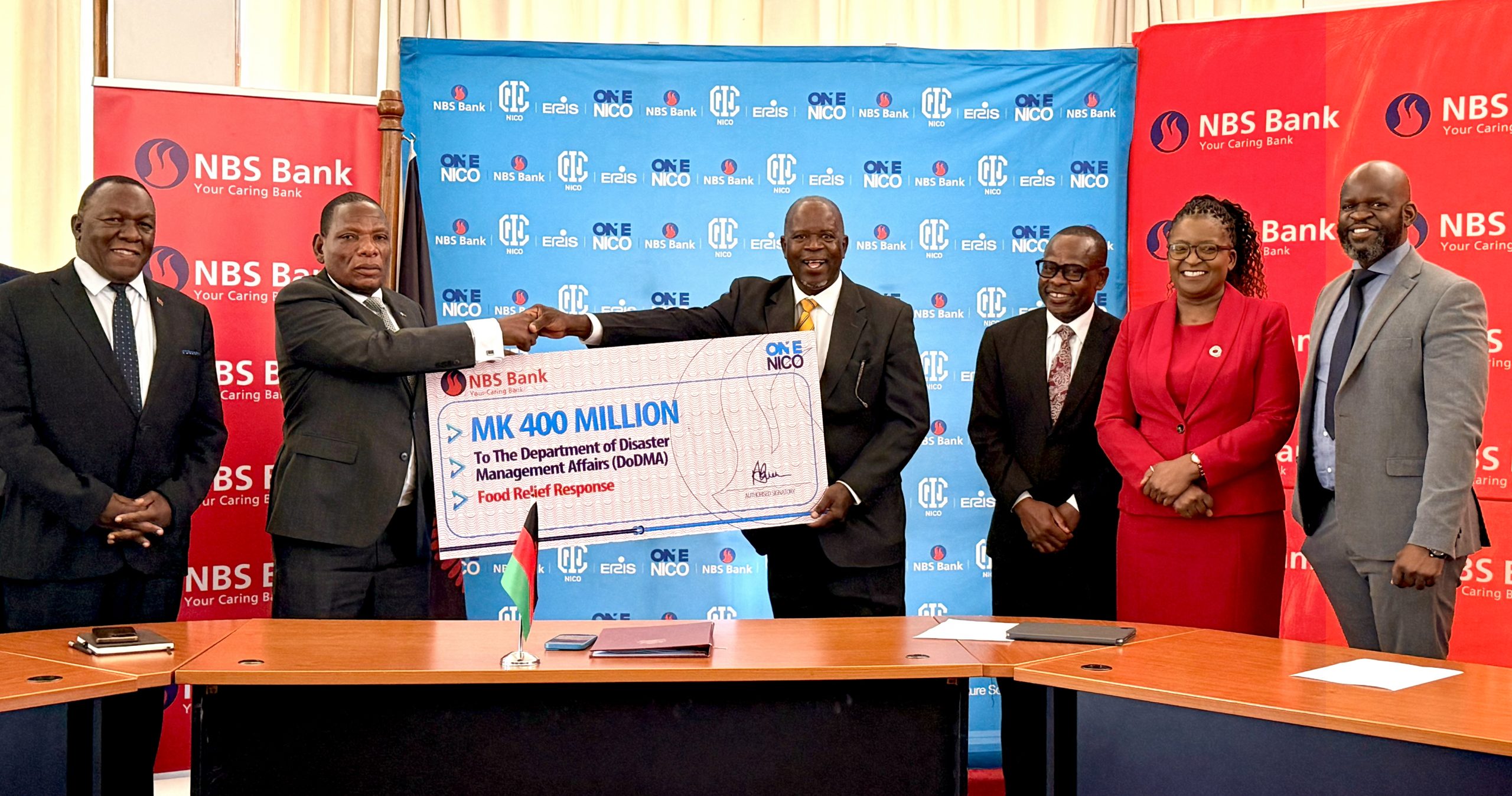 NICO Group Donates MK400 Million to Support Lean Season Food Insecurity Response